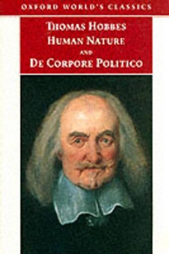 The Elements of Law Natural and Politic: Human Nature Pt. 1