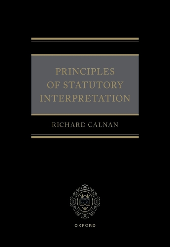 Principles of Statutory Interpretation