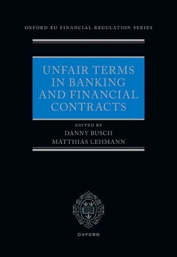 Unfair Terms in Banking and Financial Contracts