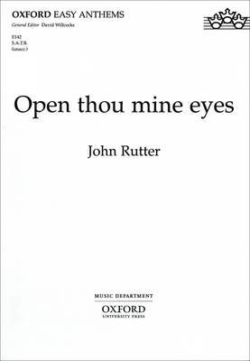 Open Thou Mine Eyes