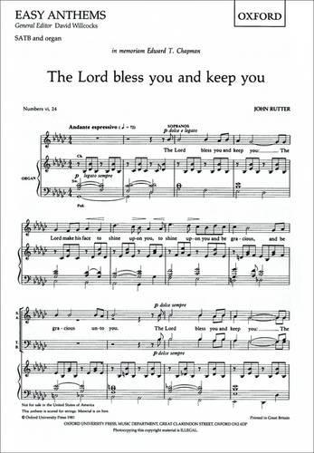 The Lord Bless You and Keep You