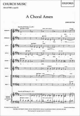 A Choral Amen