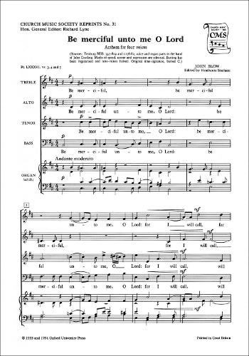 Be merciful unto me, O Lord