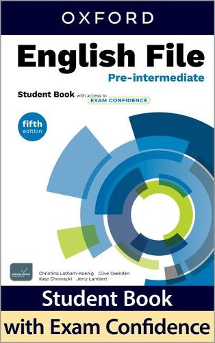 English File fifth edition Pre-intermediate Student Book with access to Exam Confidence