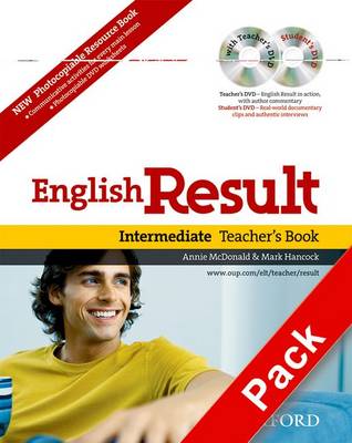 English Result: Intermediate: Teacher's Resource Pack with DVD and Photocopiable Materials Book