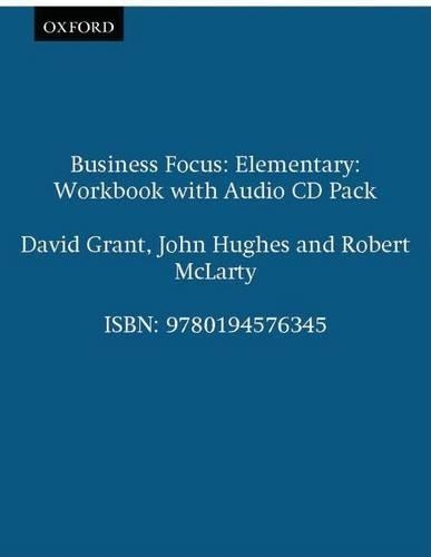 Business Focus Elementary: Workbook with Audio CD Pack