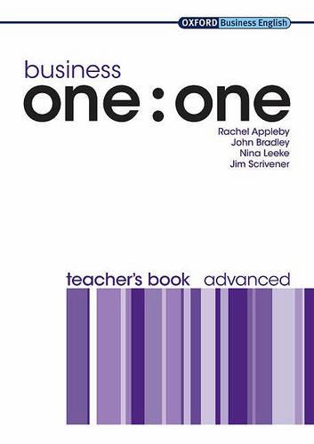 Business one:one Advanced: Teacher's Book
