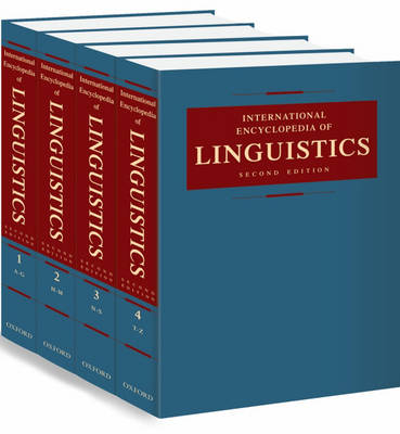 International Encyclopedia of Linguistics