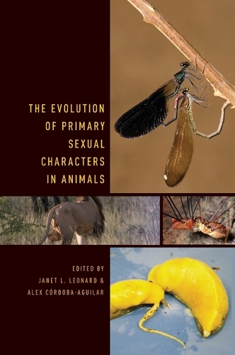 The Evolution of Primary Sexual Characters in Animals