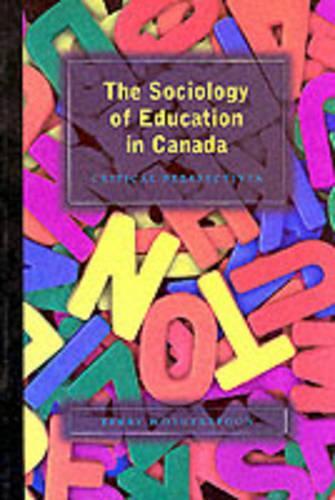 The Sociology of Education in Canada