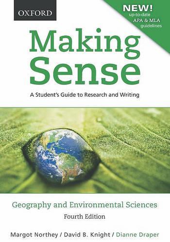 Making Sense in Geography and Environmental Sciences