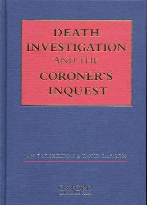 Death Investigation and the Coroner's Inquest