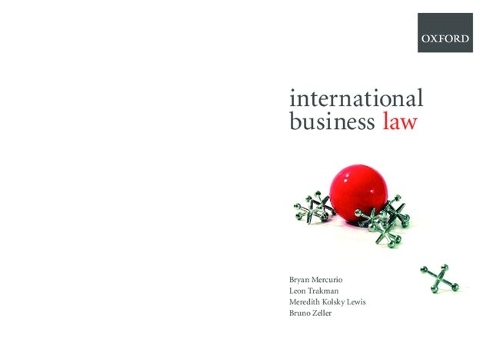 International Business Law: International Business Law