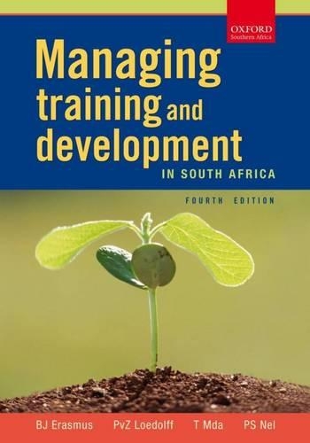 Training management in South Africa