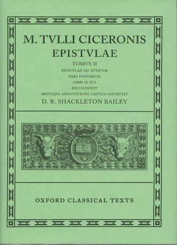 Cicero Epistulae. Vol II. Part ii