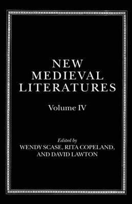 New Medieval Literatures