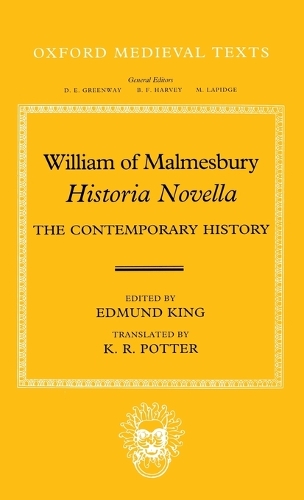William of Malmesbury: Historia Novella