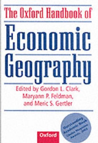 The Oxford Handbook of Economic Geography