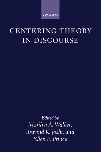 Centering Theory in Discourse