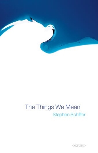 The Things We Mean