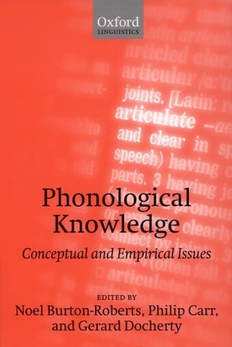 Phonological Knowledge