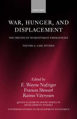 War, Hunger, and Displacement: Volume 2