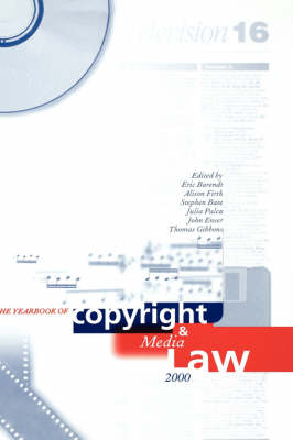Yearbook of Copyright and Media Law: Volume V, 2000