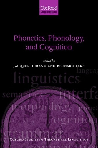 Phonetics, Phonology, and Cognition