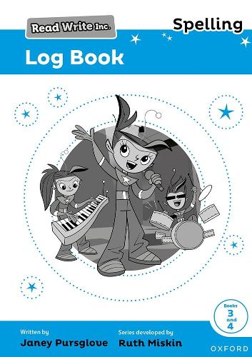Read Write Inc. Spelling: Read Write Inc. Spelling: Log Book 3-4 (Pack of 30)