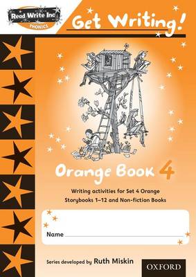 Read Write Inc. Phonics: Get Writing!: Orange 4 Pack of 10 by Ruth ...