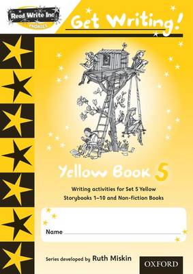 Read Write Inc. Phonics: Get Writing!: Yellow 5 Pack of 10 by Ruth ...