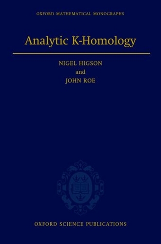 Analytic K-Homology