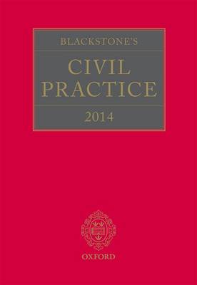 Blackstone's Civil Practice 2014 (Book and Digital Pack)