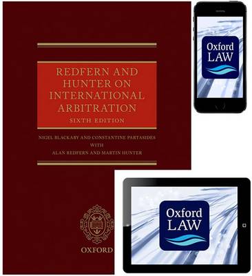 Redfern and Hunter on International Arbitration (Hardback, eBook and iOS App)