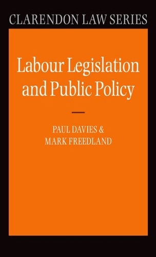 Labour Legislation and Public Policy
