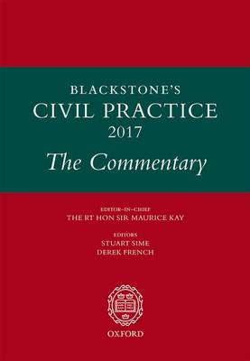 Blackstone's Civil Practice 2017: The Commentary