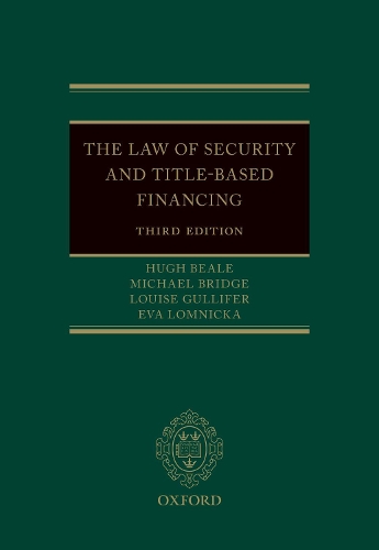 The Law of Security and Title-Based Financing