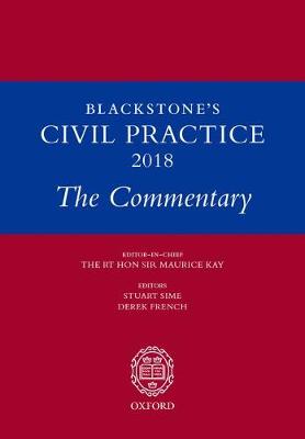 Blackstone's Civil Practice 2018: The Commentary