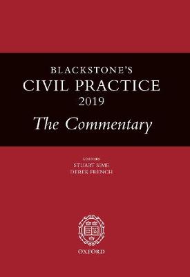Blackstone's Civil Practice 2019: The Commentary