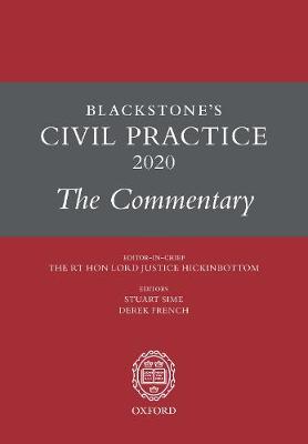 Blackstone's Civil Practice 2020: The Commentary