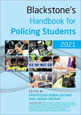 Blackstone's Handbook for Policing Students 2021