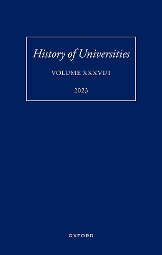 History of Universities: Volume XXXVI / 1