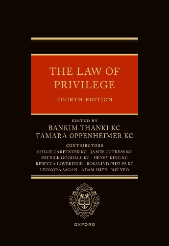 The Law of Privilege
