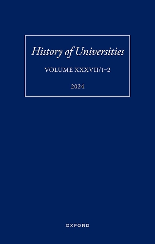 History of Universities: Volume XXXVII/1-2