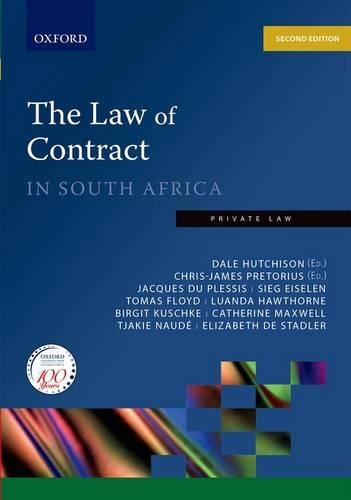 The Law of Contract in South Africa