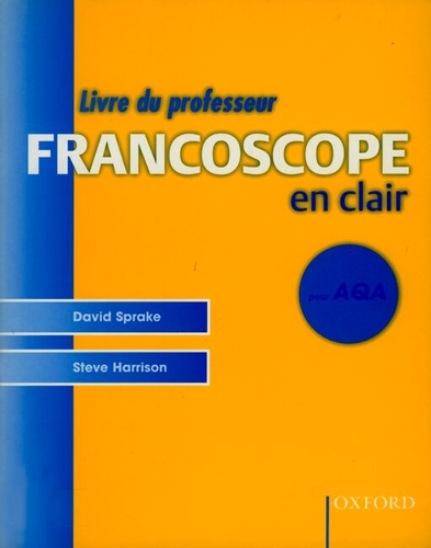 Francoscope en Clair pour AQA