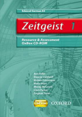 Zeitgeist: 1: AS Edexcel Resource and Assessment OxBox CD-ROM