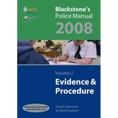 Blackstone's Police Manuals 2008