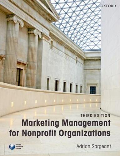 Marketing Management for Nonprofit Organizations