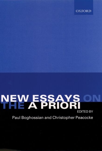 New Essays on the A Priori